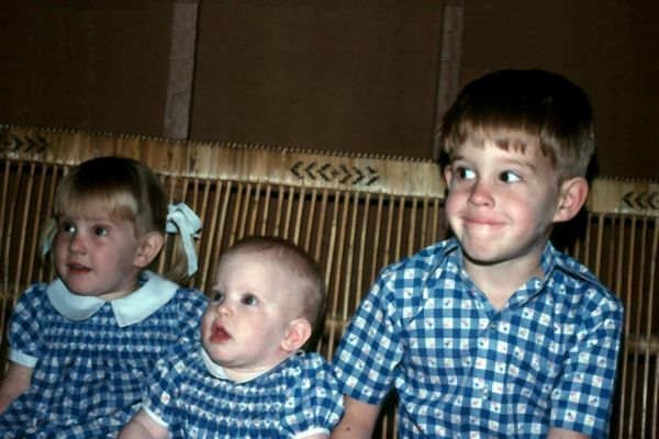 Picture-taking time in the village